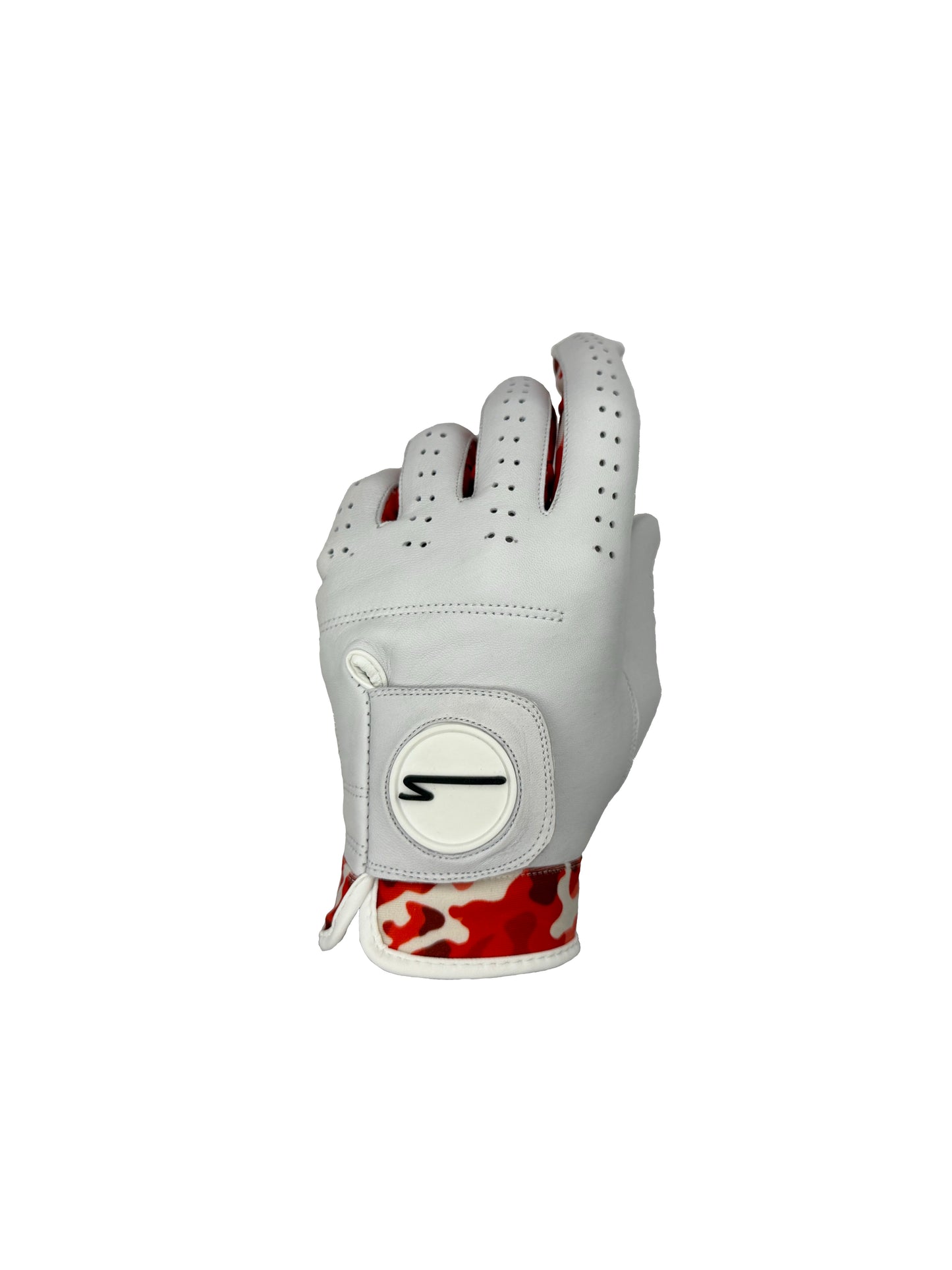 Red Camo Premium Golf Glove (Mens)