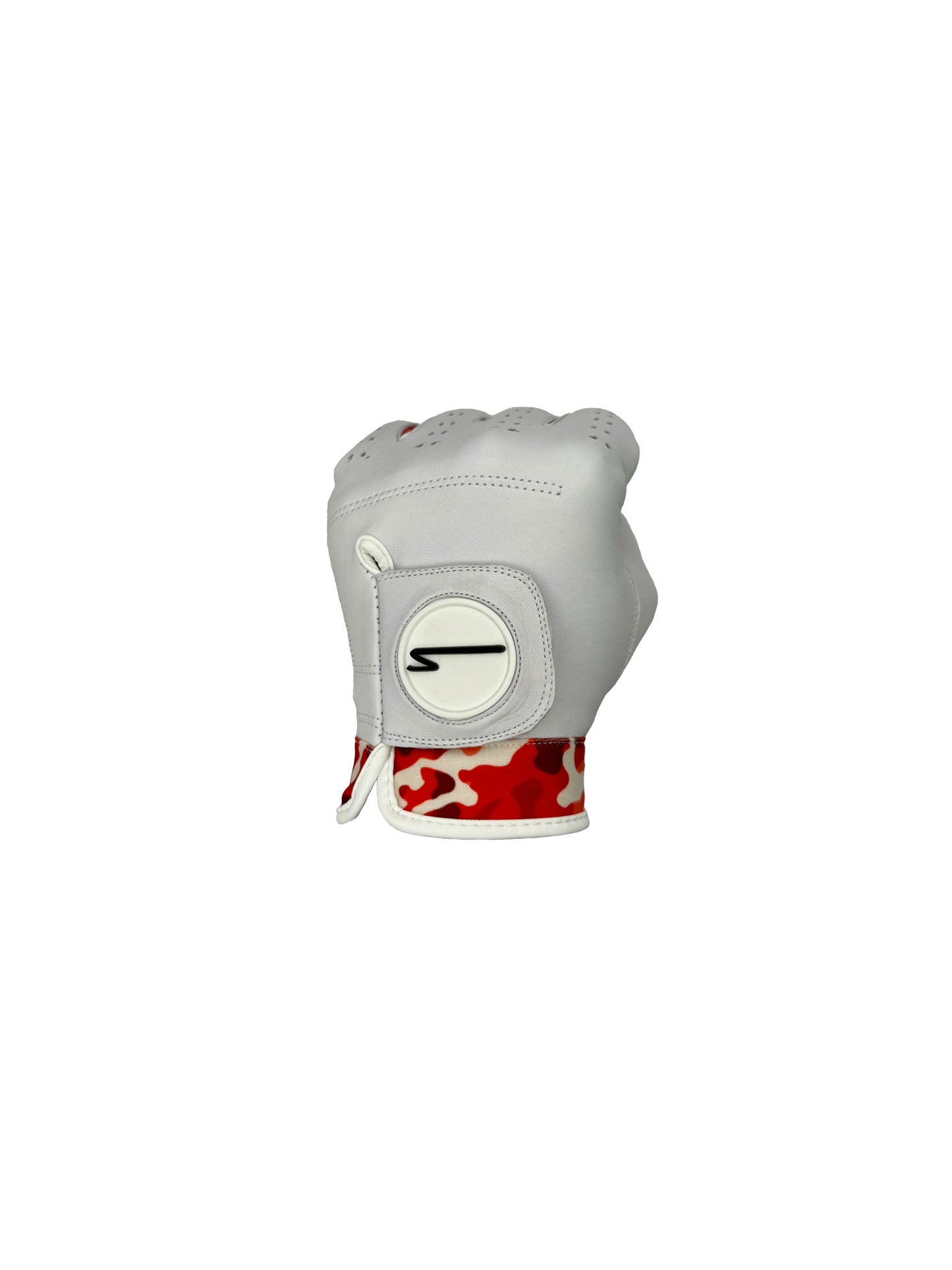 Red Camo Premium Golf Glove (Mens)