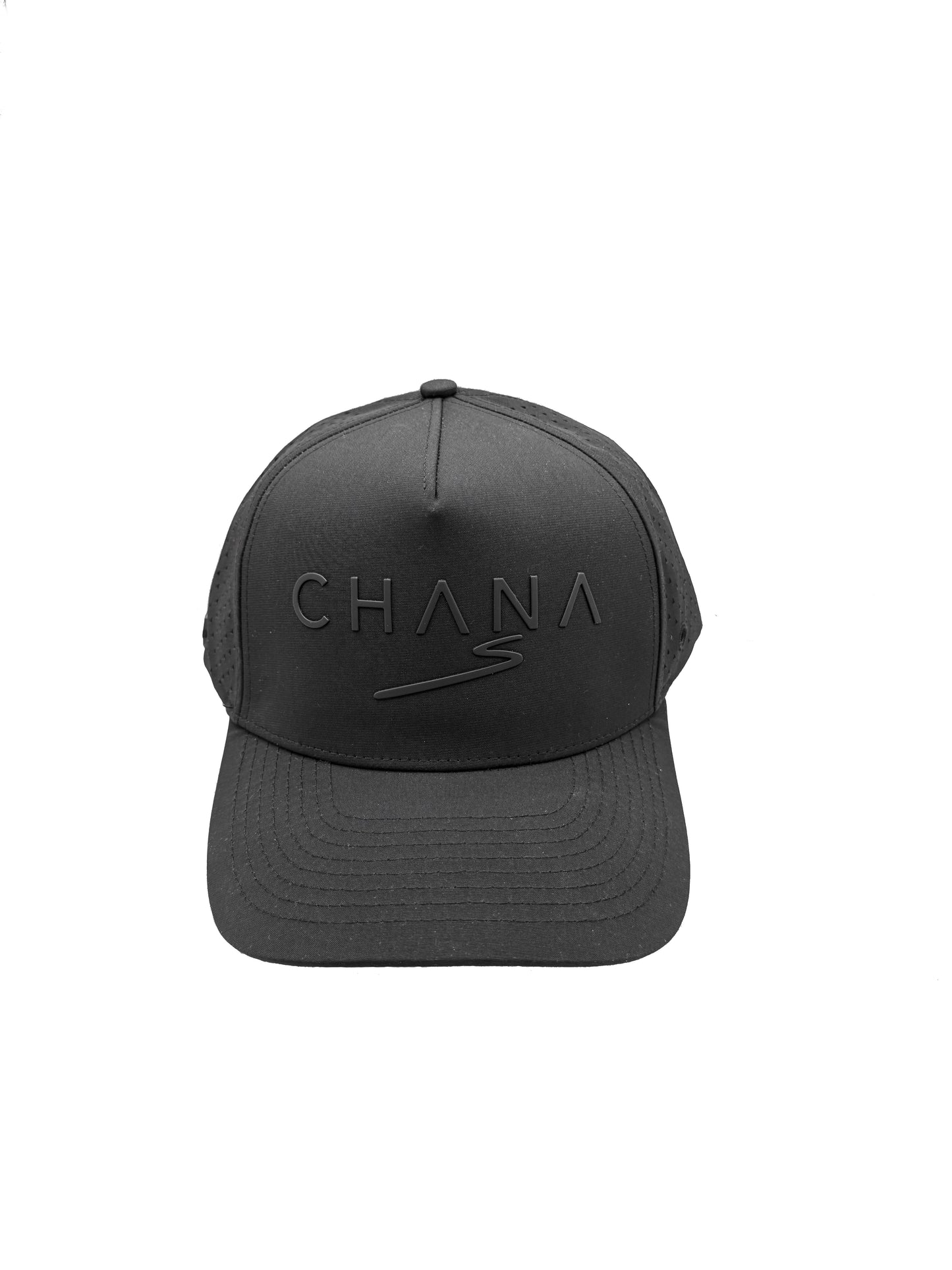 Black Golf Hat with Ball Marker Magnet & Marker, and Tee Holder