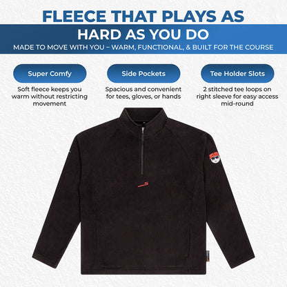 Golf Performance Fleece - Black - Men's
